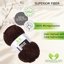 Charger l&#39;image dans la galerie, DOLCE AUBERGINE MICRO POLYESTER 100G 120M
