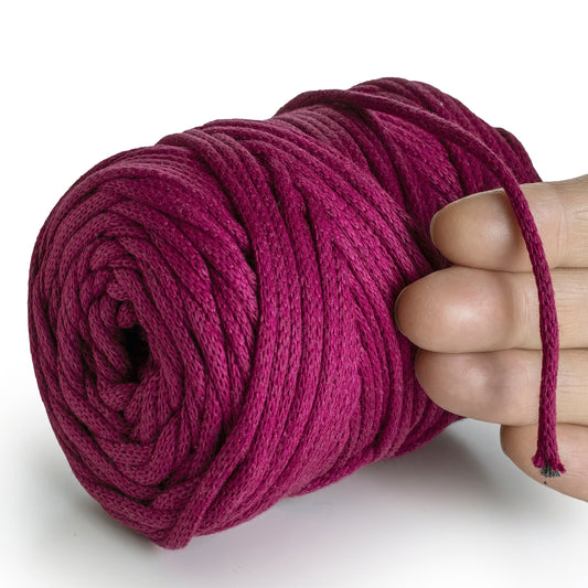 Violet Macramé Cord 4mm 85m